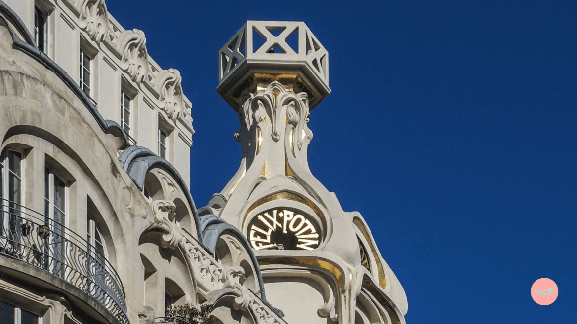 L'enseigne Félix Potin à Paris, ancêtre de nos commerces de proximité.