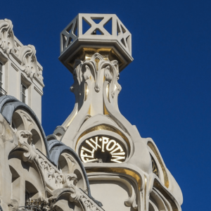 L'enseigne Félix Potin à Paris, ancêtre de nos commerces de proximité.