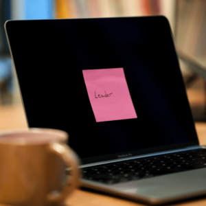 Un post it Leader pour illustrer l'équicoaching.