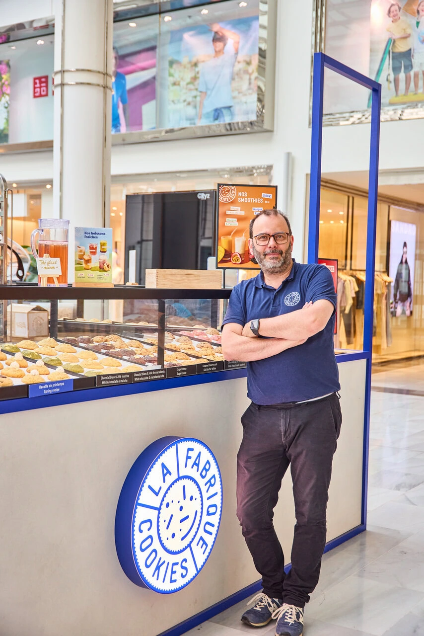 kiosque la fabrique cookies au centre commercial