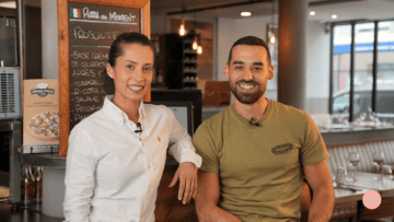 Audrey Colinet et Nicolas Petitperrin, franchisé Jordan Tomas.