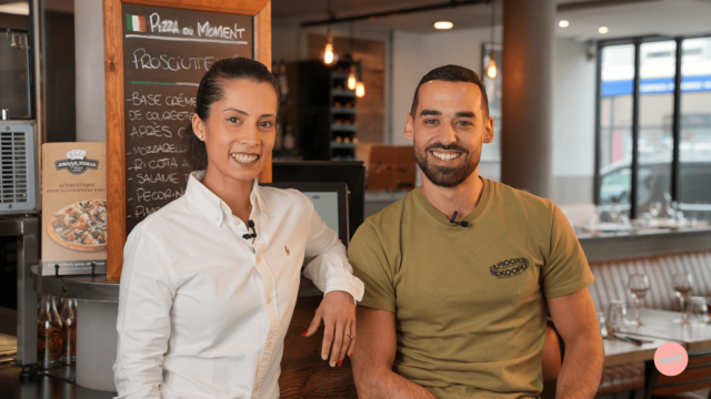 Audrey Colinet et Nicolas Petitperrin, franchisé Jordan Tomas.
