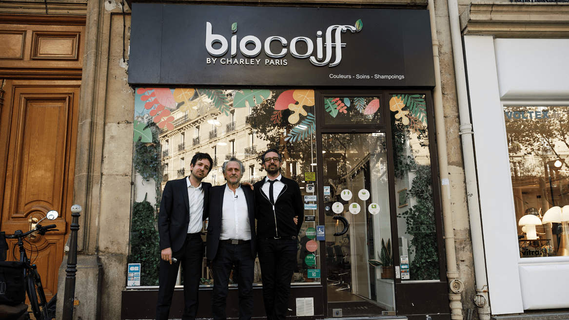 Les fondateurs de Biocoiff’, un réseau dans l’air du temps