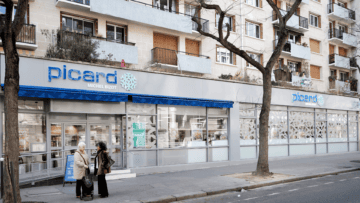 La devanture d'un magasin Picard.