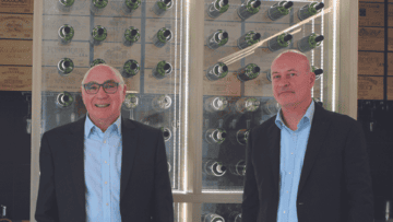 Michel Bourel et Olivier Mermuys dirigeants de Cavavin.