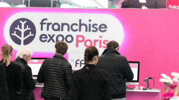 L'entrée de Franchise Expo Paris 2023.