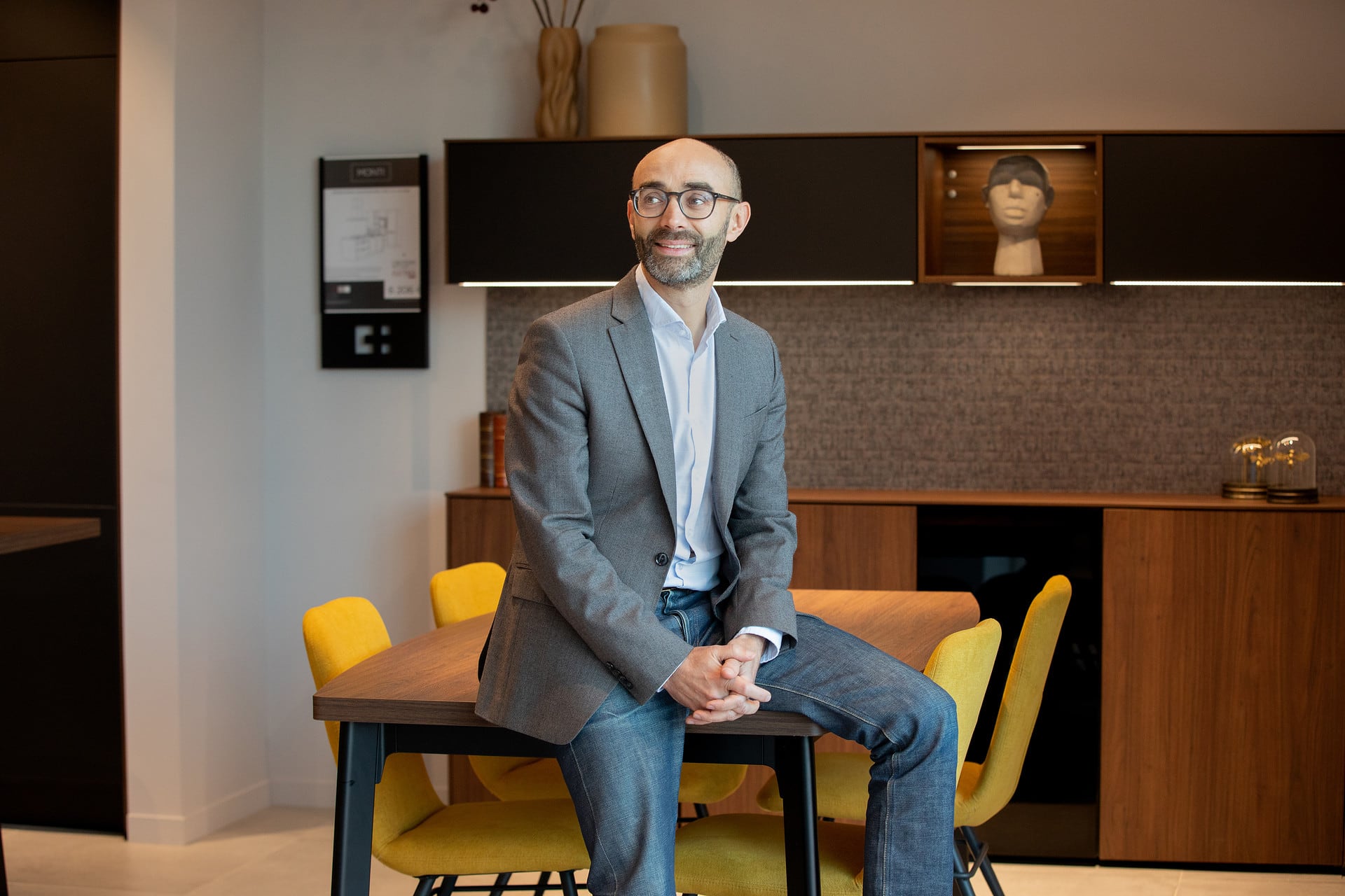 Portrait de Benjamin Bohnot directeur Développement Groupe de Cuisine Plus.