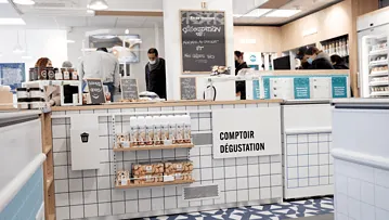 Un magasin de surgelé Picard.