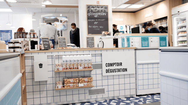 Un magasin de surgelé Picard.