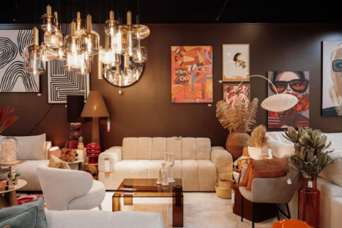 intérieur d'un salon milome