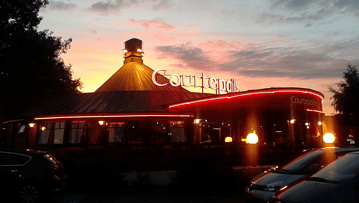 Un restaurant Courtepaille qui illustre l'actualité selon laquelle l'enseigne est à la recherche d'un repreneur d'entreprise