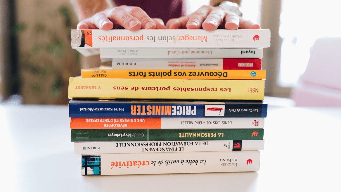 Des livres pour illustrer les 10 livres à lire pour entreprendre.