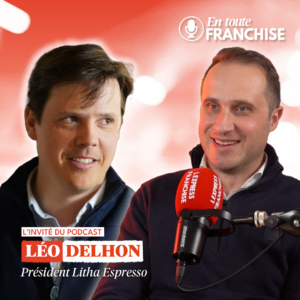 Cover Léo Delhon, président du réseau de franchises Litha Espresso - carré