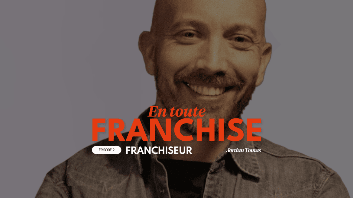 Photo de Jordan Tomas pour illustrer le podcast : «Si je n’étais pas franchiseur, je serais devenu franchisé»