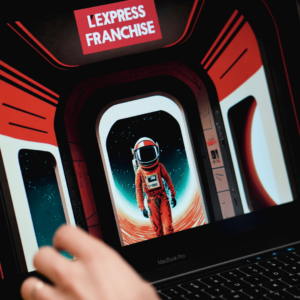 Un écran pour illustrer les cuisines des enseignes virtuelles