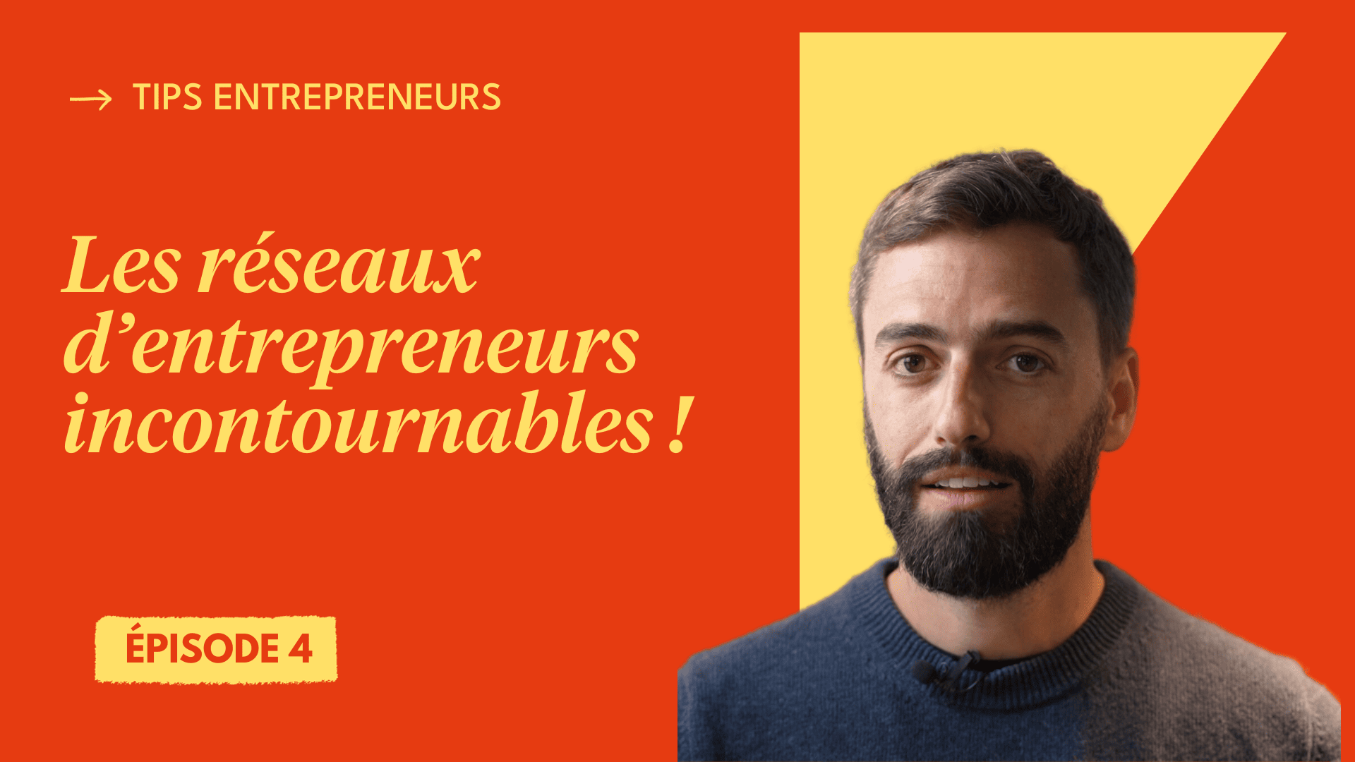 Cover Réseaux d'entrepreneur