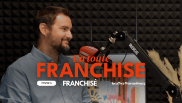 Un multi-franchisé Naturaos parlant dans le podcast de L'Express Franchise