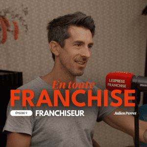 Cover Julien Perret, dirigeant du réseau Bchef dans le podcast