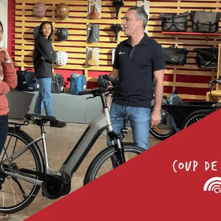 Miniature spot tv createur de cycliste