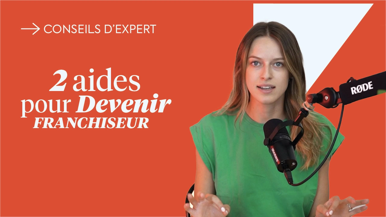 Fanély Pinoncely parle des aides pour entreprendre.