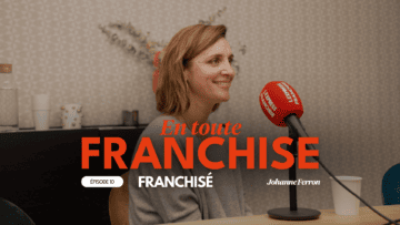 Une franchisée Arkea répondant aux questions dans le podcast