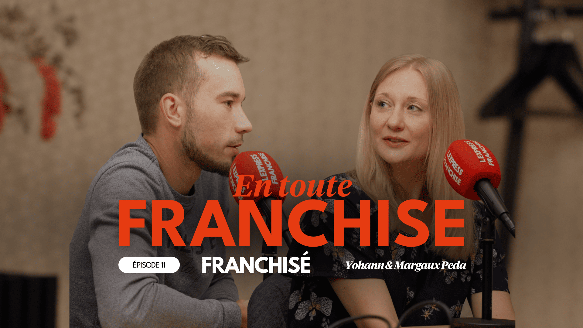 Un couple de franchisés Pérénia répondent aux questions de L'Express Franchise