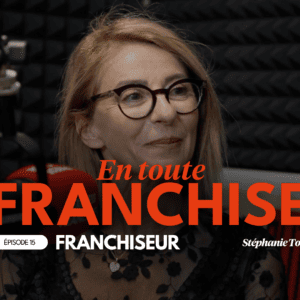 Franchisée Carré d'artistes parlant dans le podcast l'Express Franchise