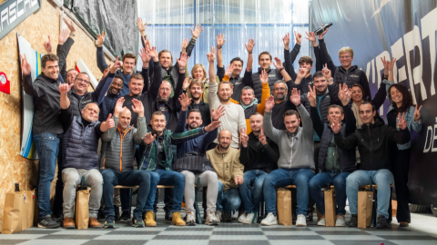 Les équipes de X'Pert Impact lors de leur convention nationale.