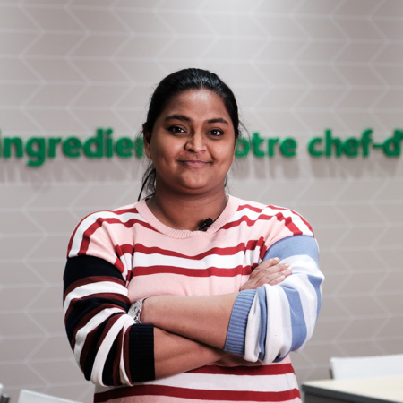 Geetha est franchisée chez Subway