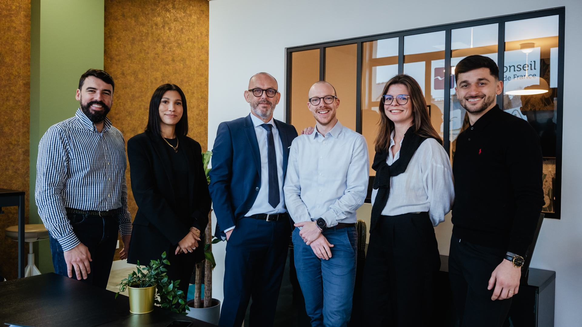 Equipe de la franchise Crédit conseil de France