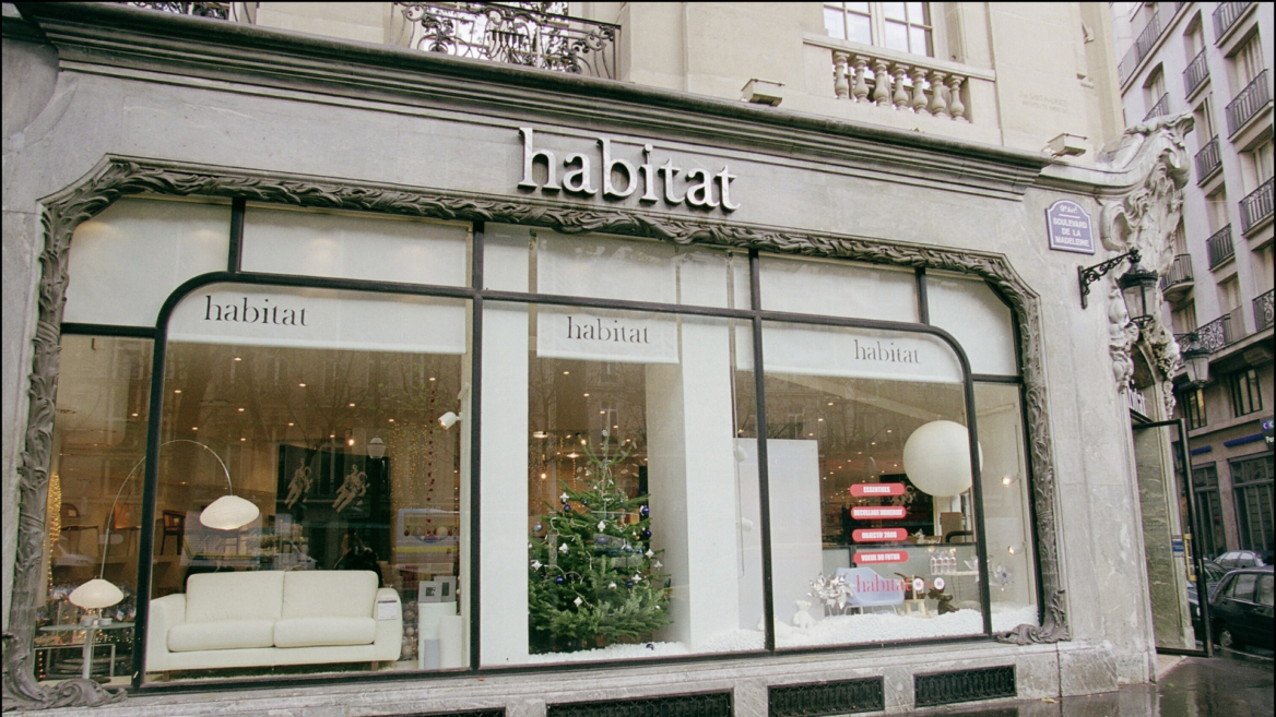 Un magasin Habitat en liquidation judiciaire