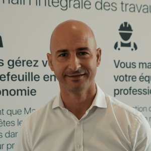 Mickael Di Lucas dirigeant d'Avenir Rénovations.