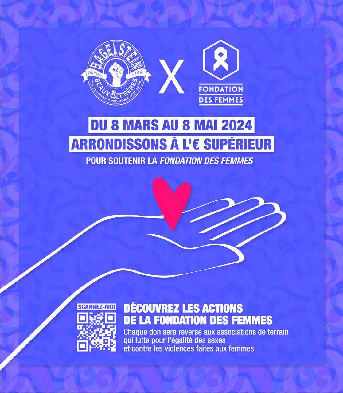Bagelstein s'associe à la Fondation des Femmes et lance une campagne de ...