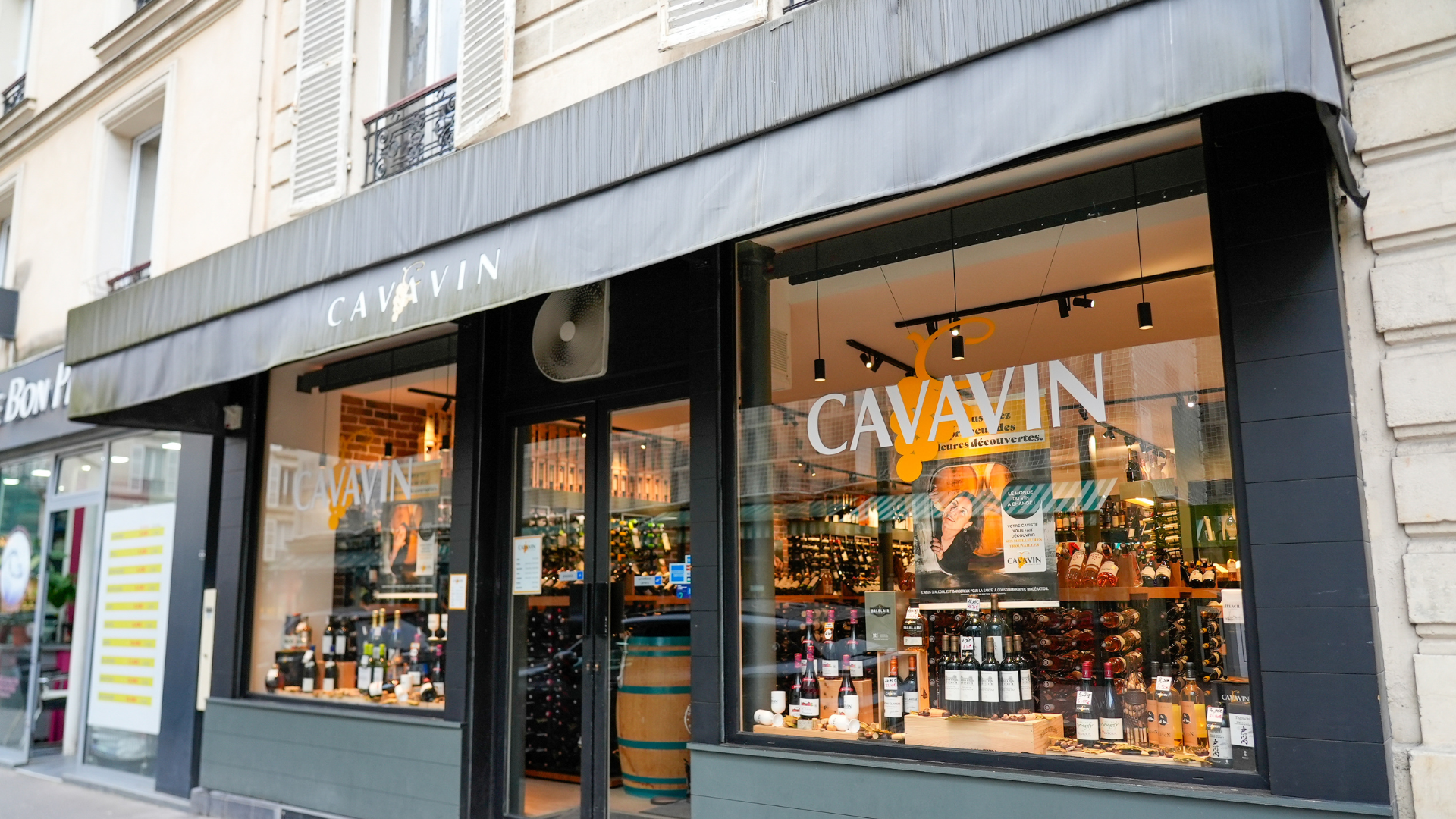 Une boutique Cavavin