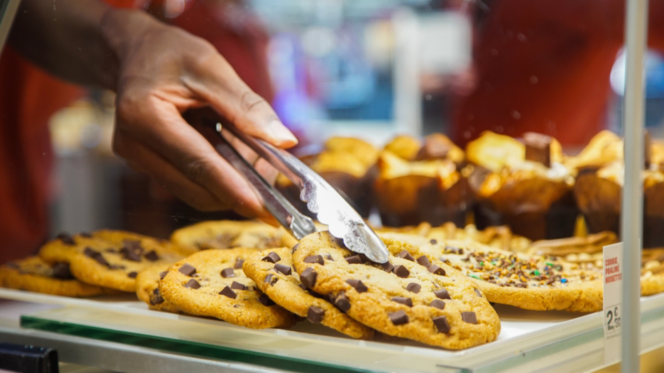 des cookies et gateaux