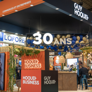Le stand de Guy Hoquet à franchise expo