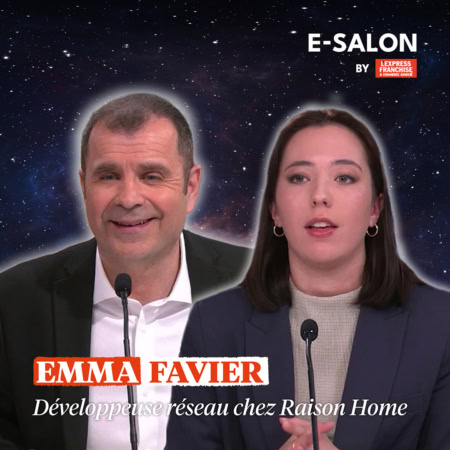 Interview Emma Favier lors du e-salon