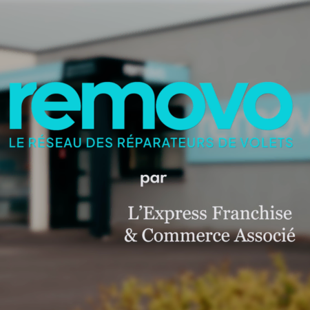 Façade des bureaux de la franchise Removo