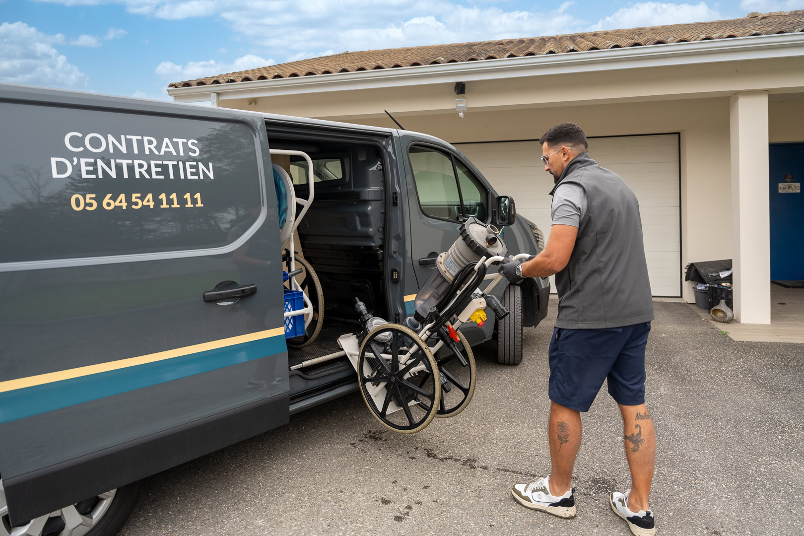 Camion Quality Piscine