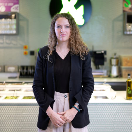 Aurore Potard, franchisée Salad & Co