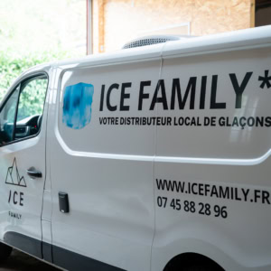 franchise de livraison de glaçon Ice Family