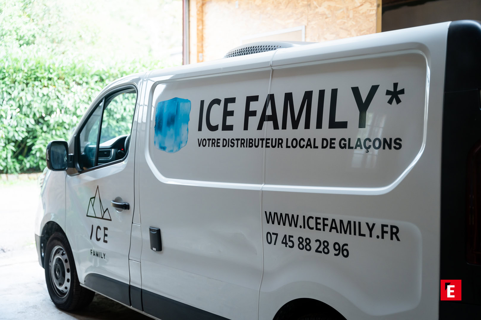 franchise de livraison de glaçon Ice Family