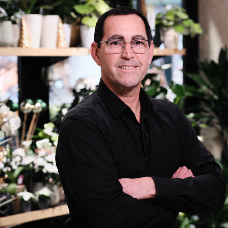 Christophe Angelin, franchisé chez Monceau Fleurs