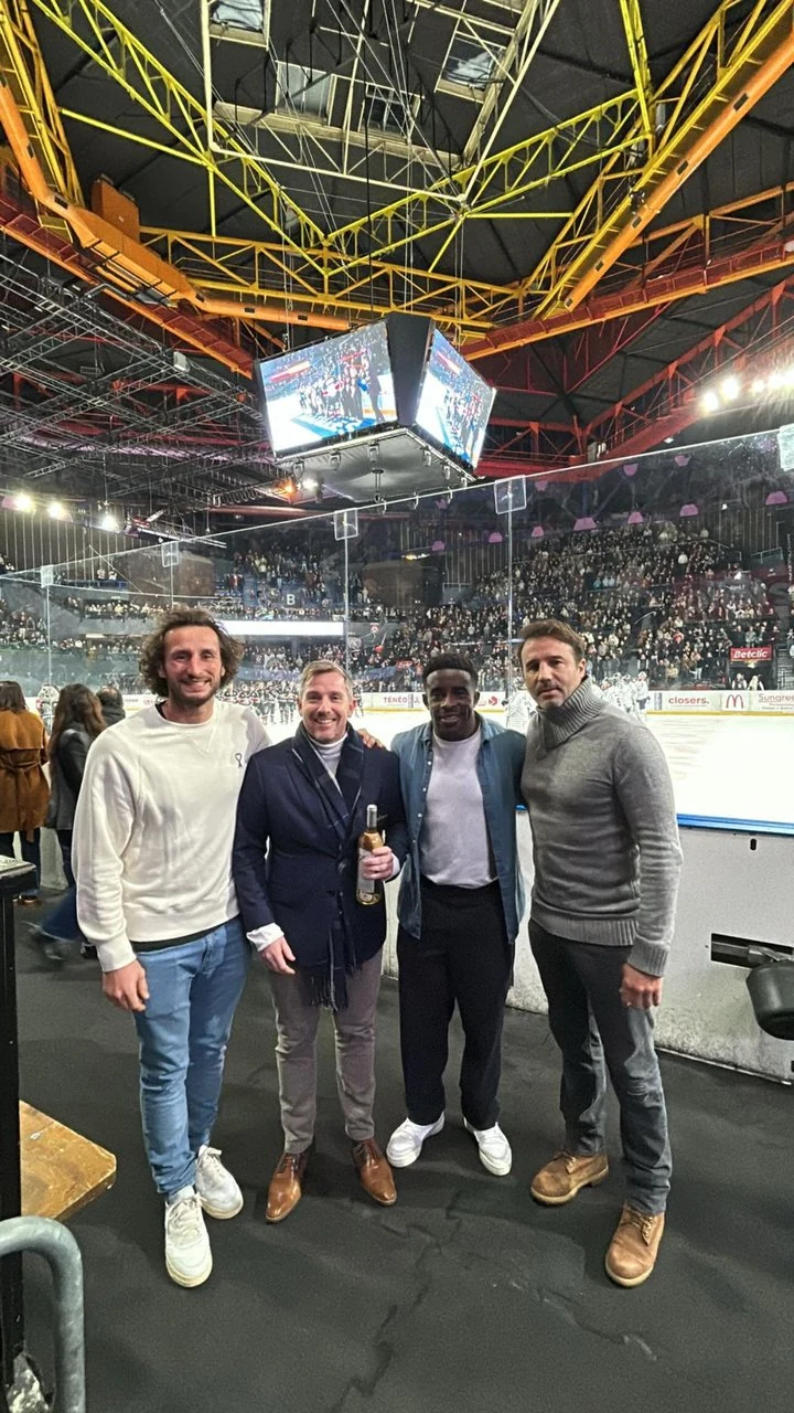 Equipe des joueurs avec l'équipe de Bolides & Légendes