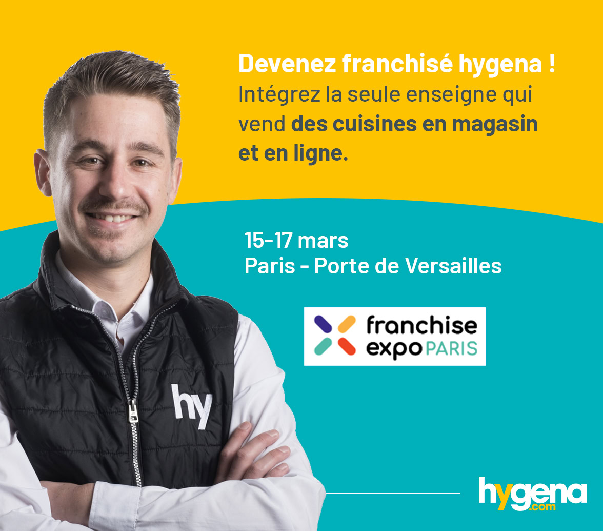 retrouvez hygena au salon franchise expo paris 1