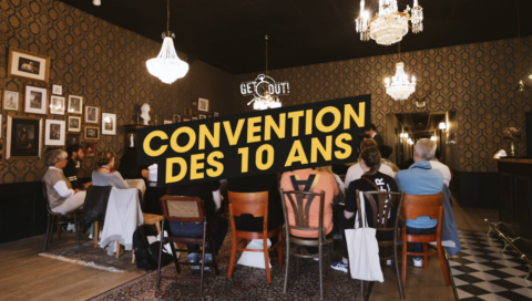 La convention des dix ans de l'enseigne Get Out !