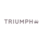 logo triumph minimalista con corona stilizzata