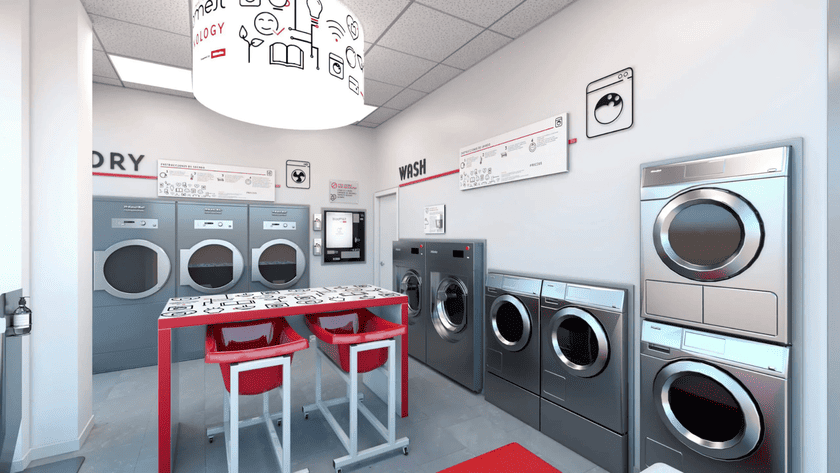 interior lavandería bloomest