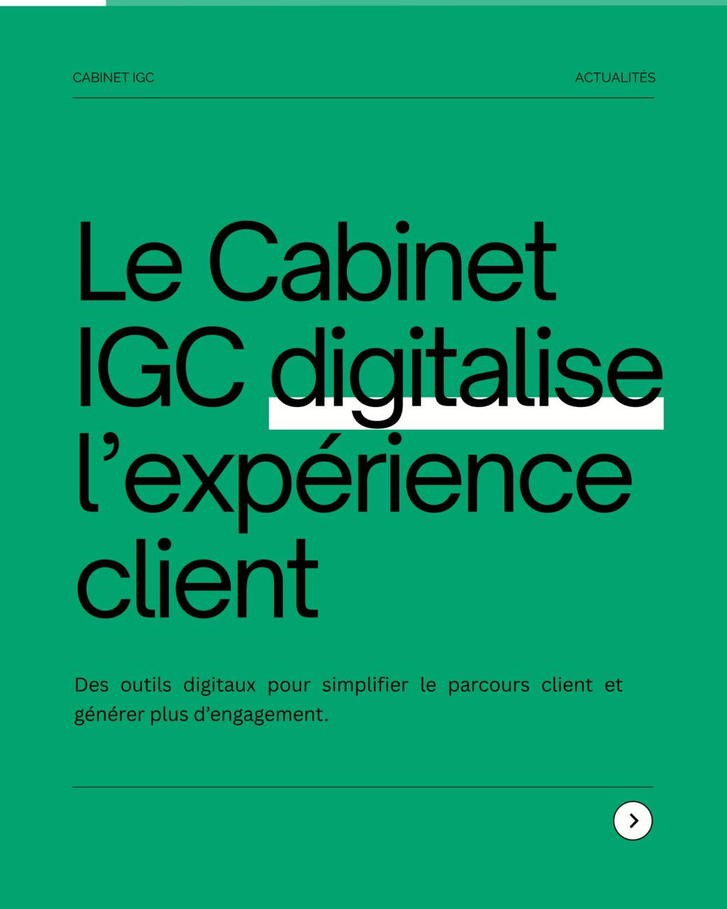 Intelligence artificielle : le Cabinet IGC digitalise l’expérience client