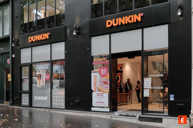 Devnture exterieure de Dunkin